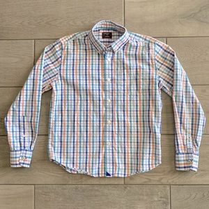 Boys UNTUCKit Plaid Button Down Dress Shirt